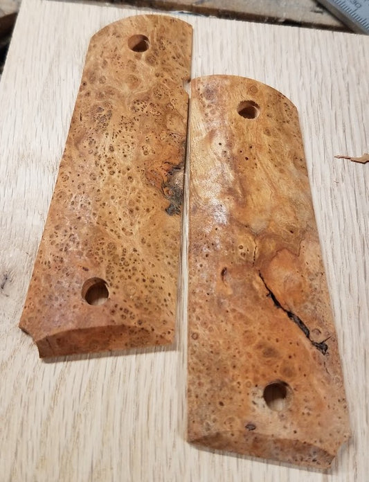 1911 Wood Pistol Grip