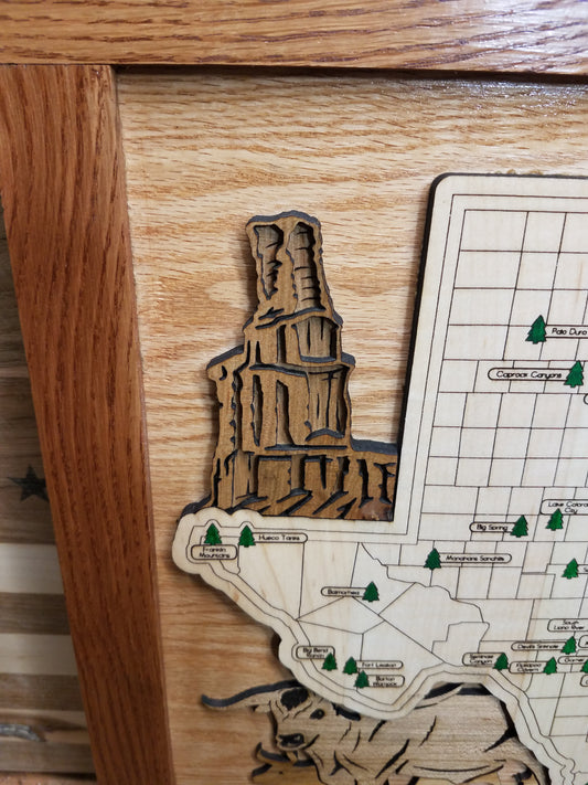 Texas State Park Explorer Map