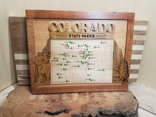 Colorado State Park Explorer Map