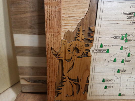 Colorado State Park Explorer Map