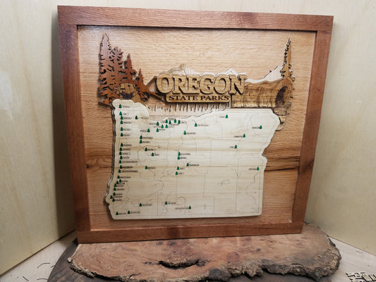 Oregon State Park Explorer Map