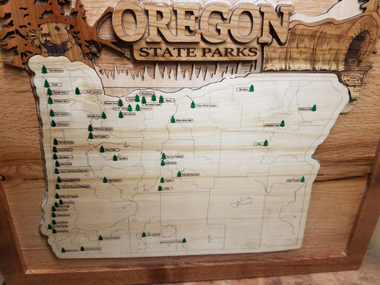 Oregon State Park Explorer Map