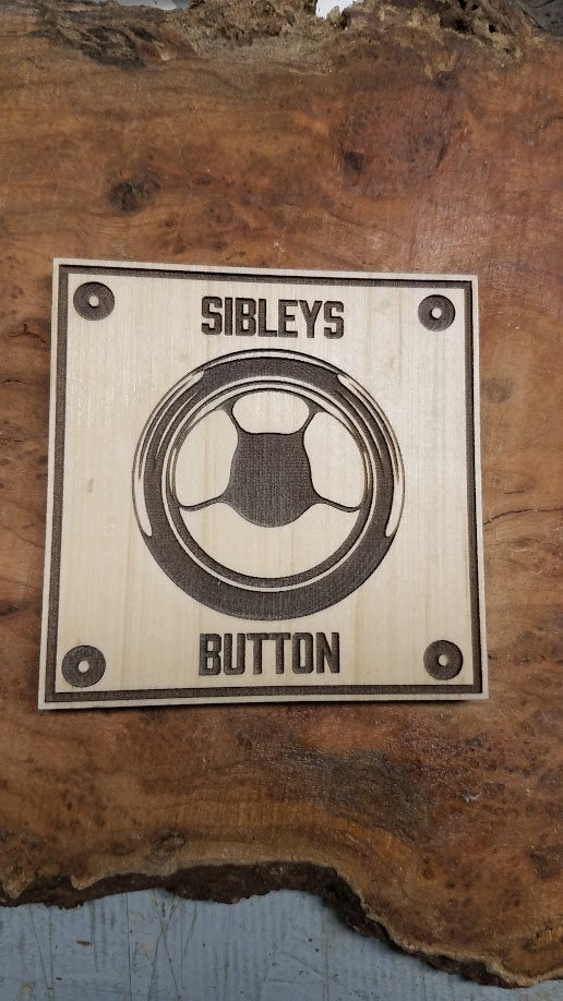 Sibleys Button Coaster(s)