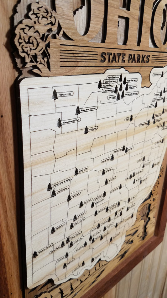 Ohio State Park Explorer Map