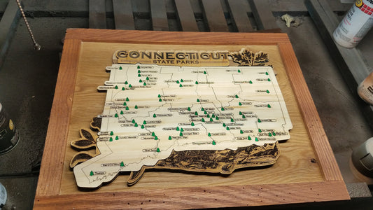 Connecticut State Park Map