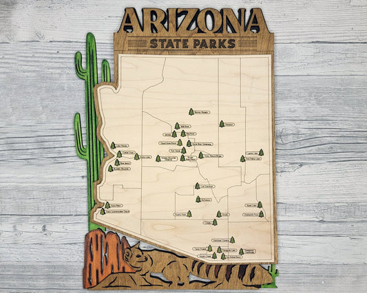 Arizona State Park Explorer Map-Pre order