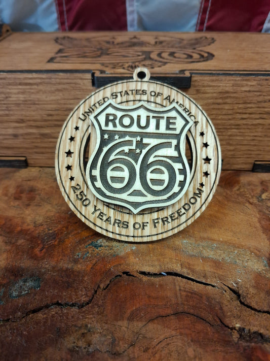 America 250 Wood Ornament Collection