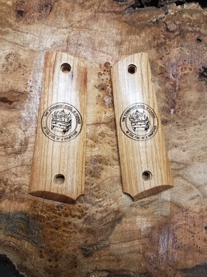 1911 Wood Pistol Grip