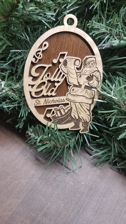 Cristmas Carol Ornaments