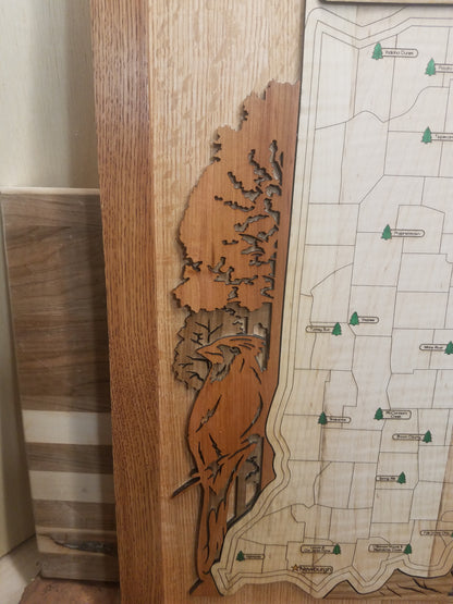 Indiana State Park Explorer Map