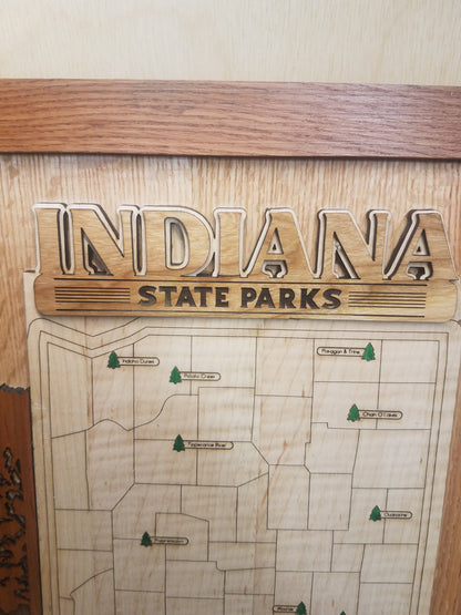 Indiana State Park Explorer Map