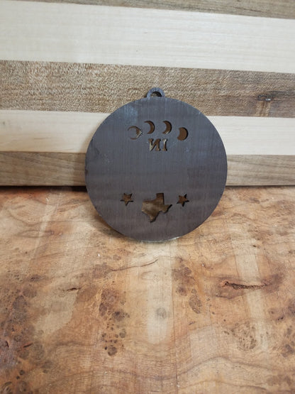Solar Eclipse Laser Cut  Ornament-Wood-13 States