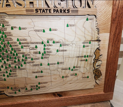 Washington State Park Explorer Map