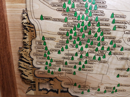 Washington State Park Explorer Map
