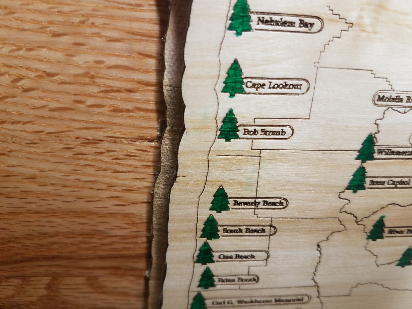 Oregon  State Park Explorer Map