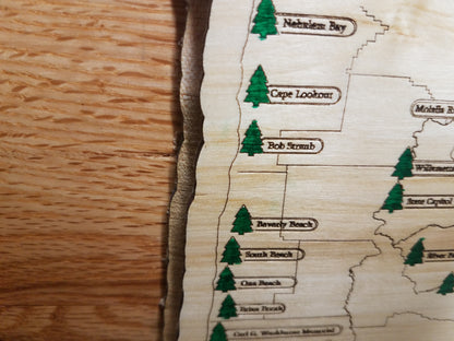 South Carolina  State Park Explorer Map
