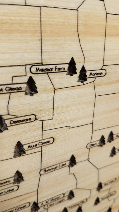 Ohio State Park Explorer Map