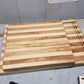 Square Body Edge Grain Cutting Board