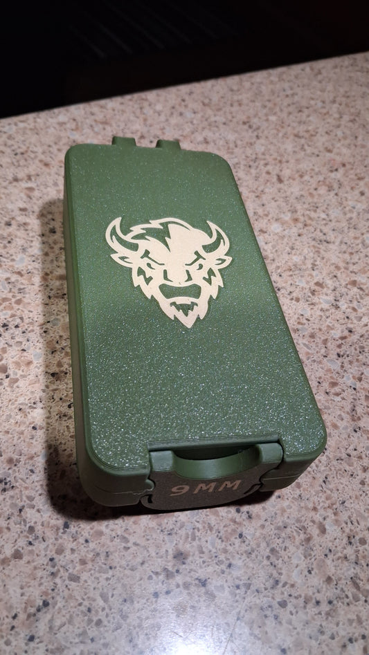 Ammo Box — Single Width Model WAR/Bison-3D Printed