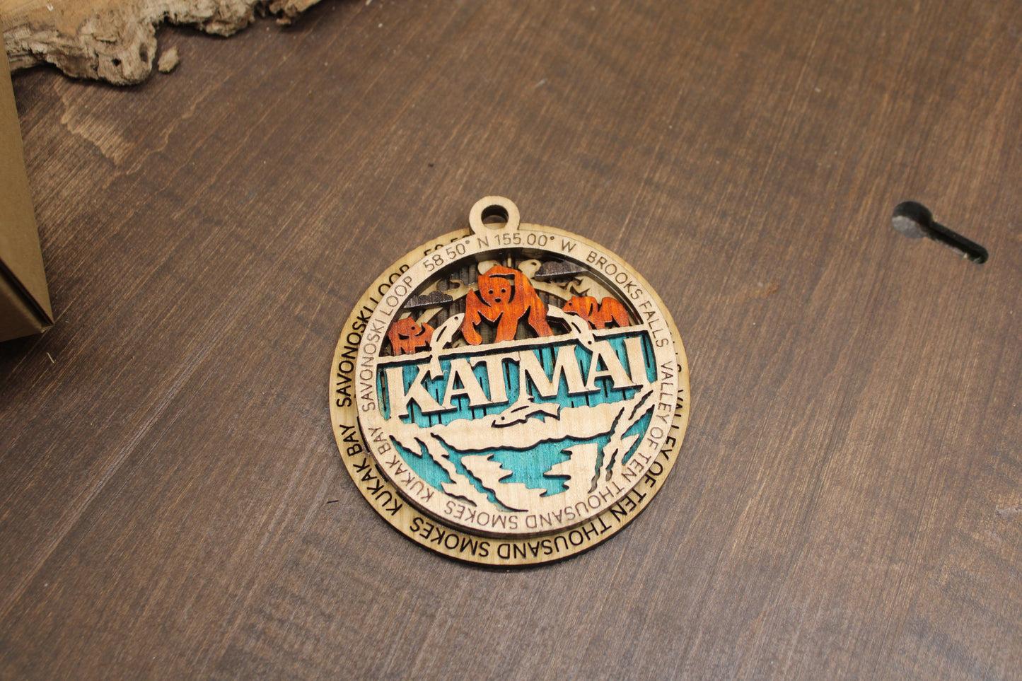 September National Park Ornament - Katmai National Park