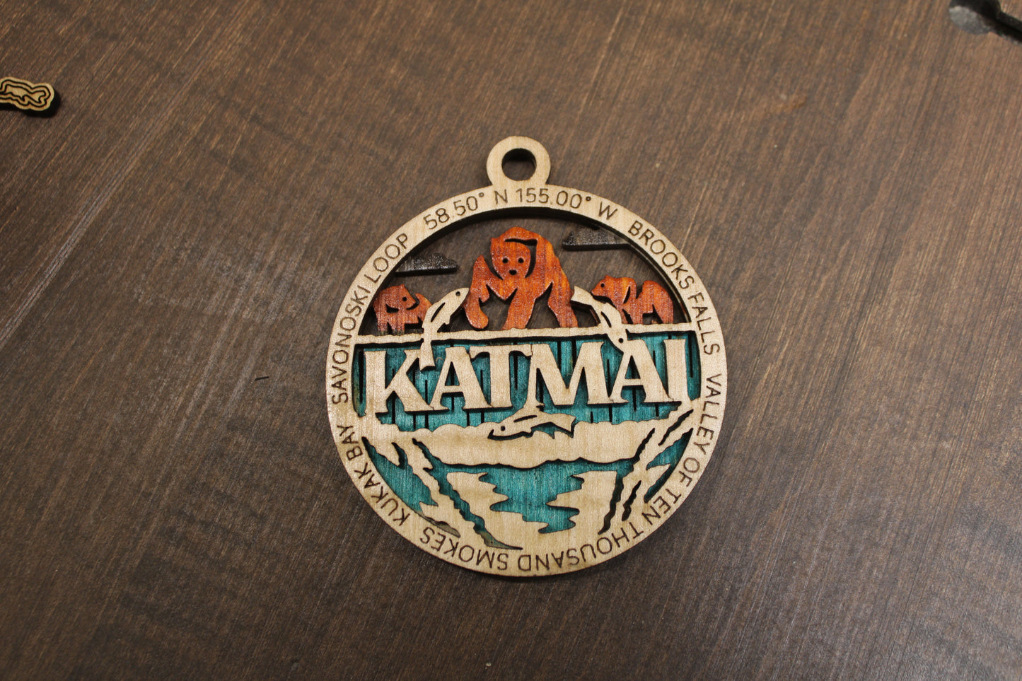 September National Park Ornament - Katmai National Park