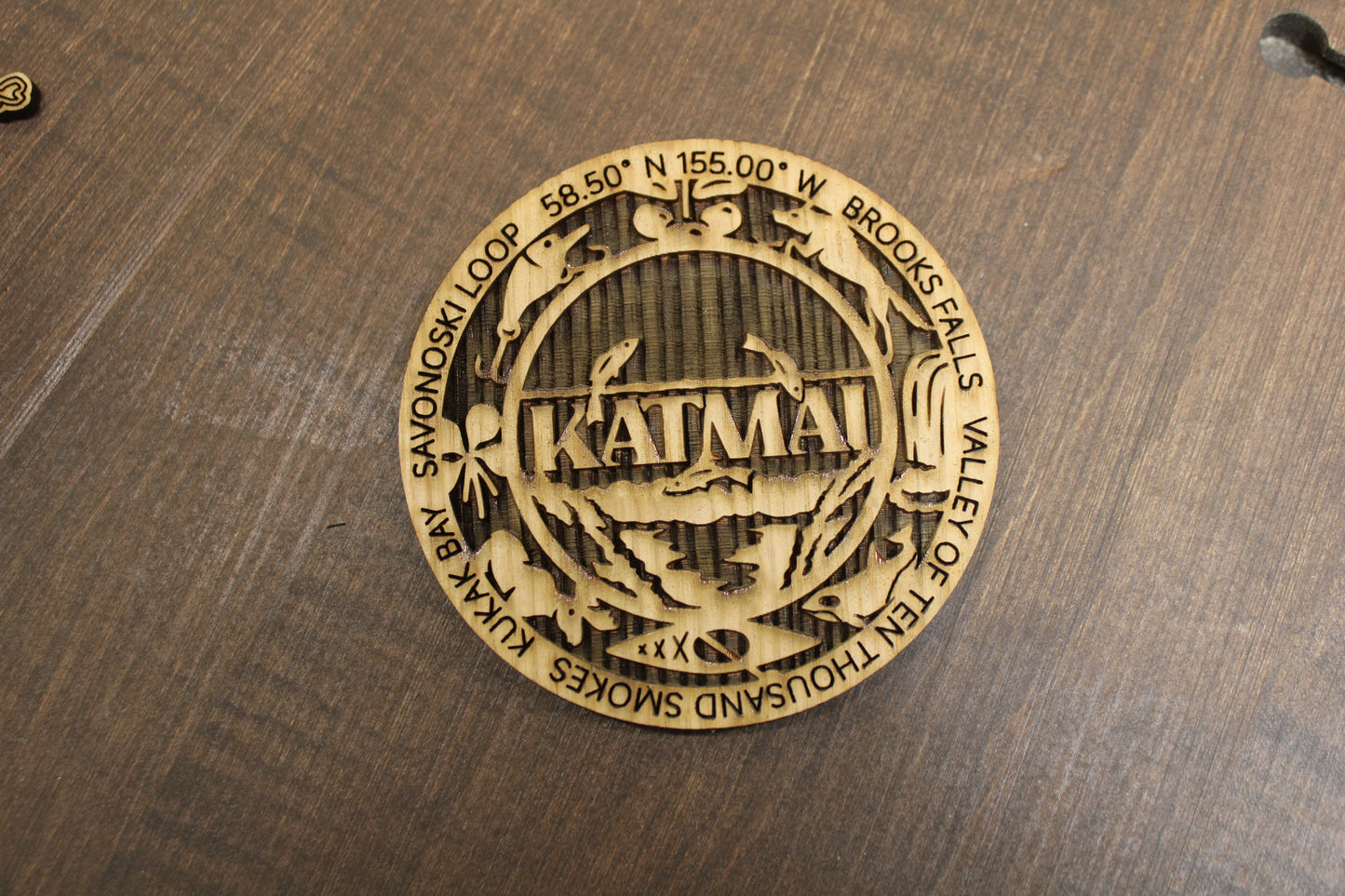 September National Park Ornament - Katmai National Park
