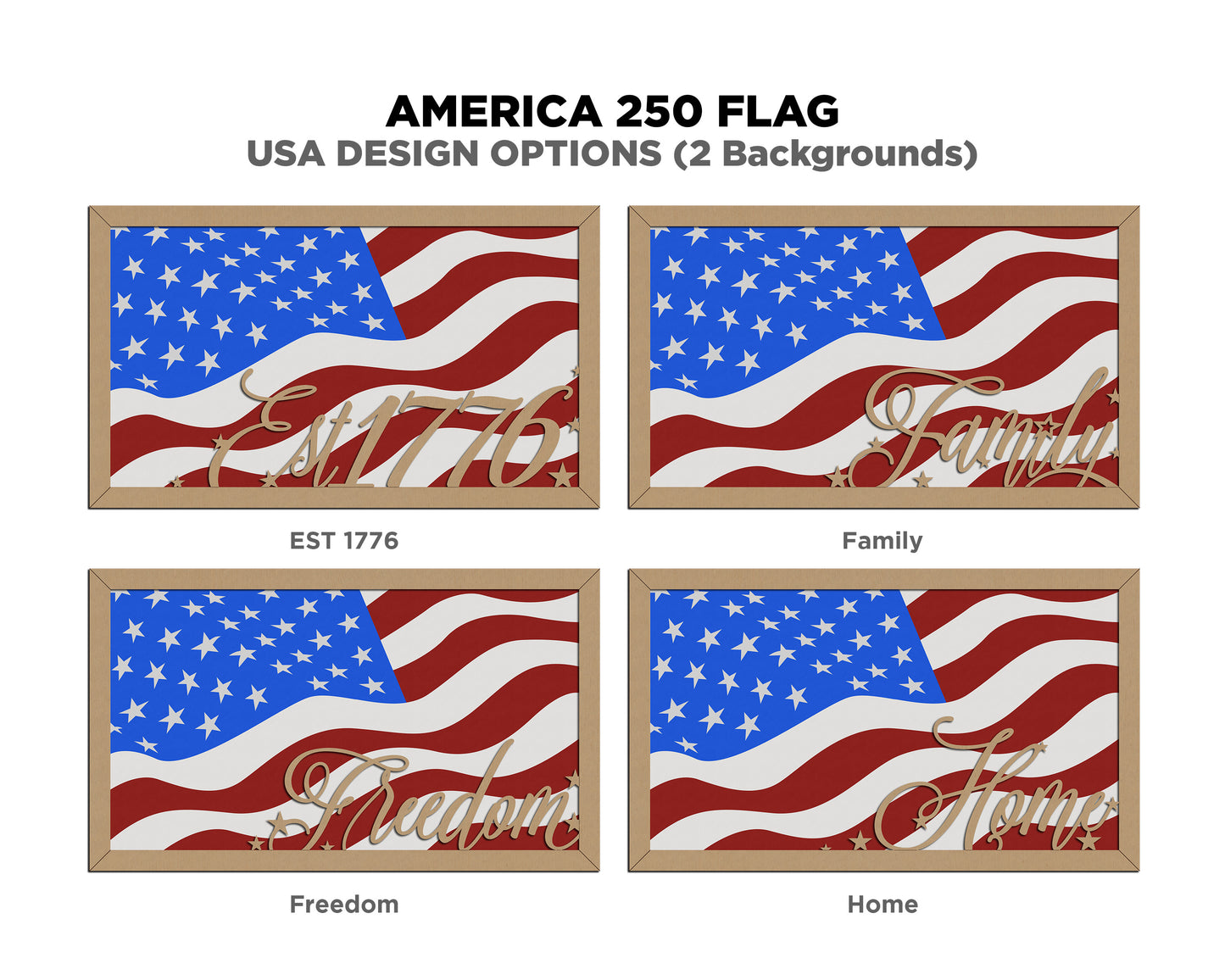 America 250 Flag Colection