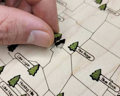 Ohio State Park Explorer Map