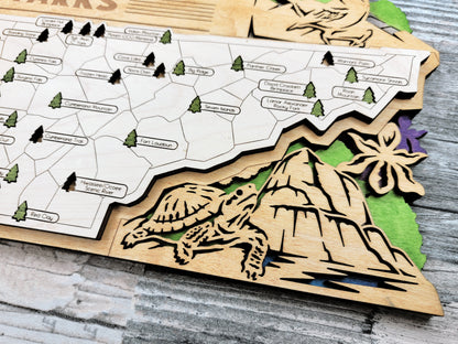 Tennessee State Park Explorer Map