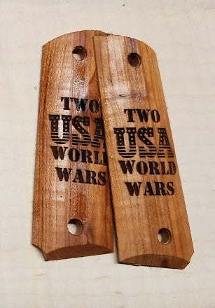 1911 Wood Pistol Grip
