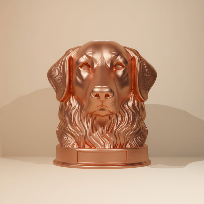 3d Printed Dog Busts
