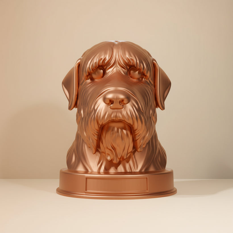 3d Printed Dog Busts