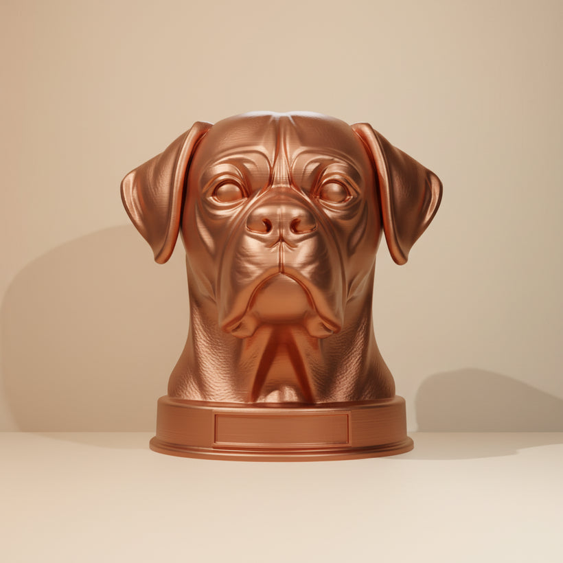 3d Printed Dog Busts