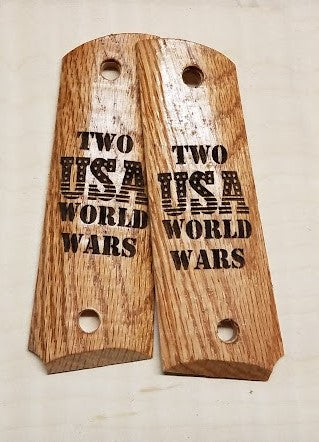 1911 Wood Pistol Grip