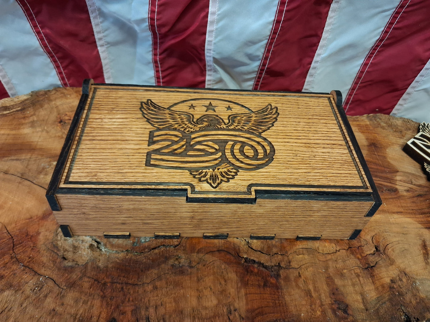 America 250 Wood Ornament Collection