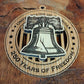 America 250 Wood Ornament Collection