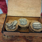 America 250 Wood Ornament Collection