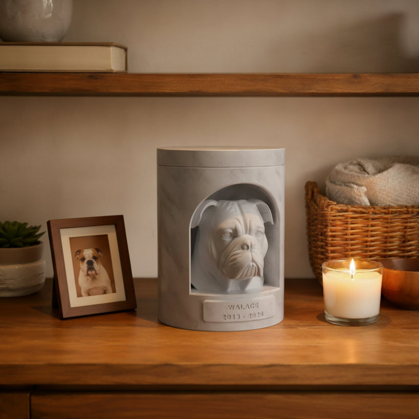 3D Printed Pet Urn for Dogs
