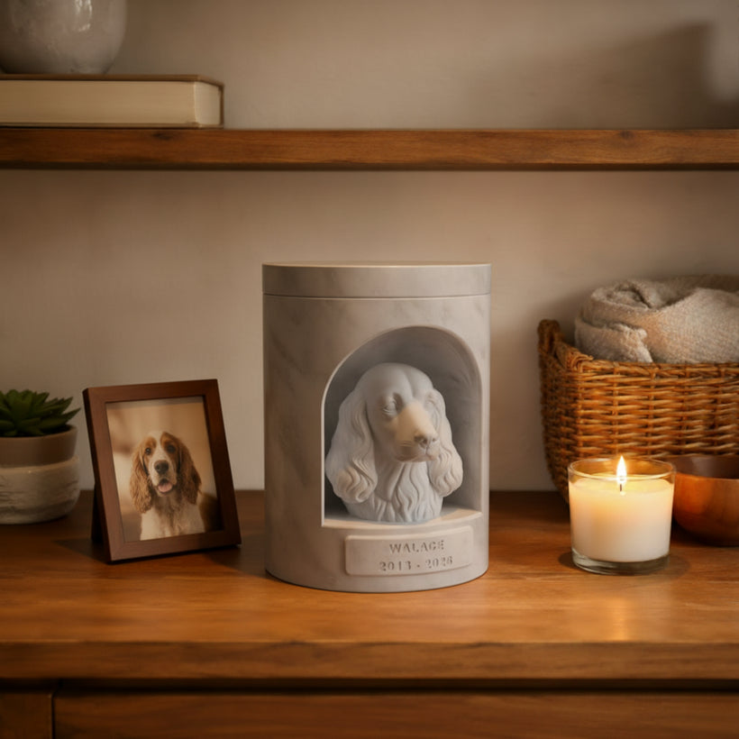 3D Printed Pet Urn for Dogs